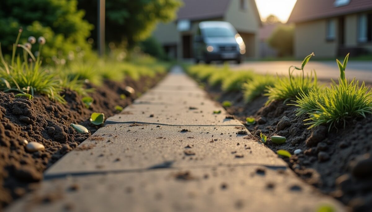 Pose d’un trottoir périphérique sur sol argileux : protégez durablement votre maison Pose d’un trottoir périphérique sur sol argileux : protégez durablement votre maison