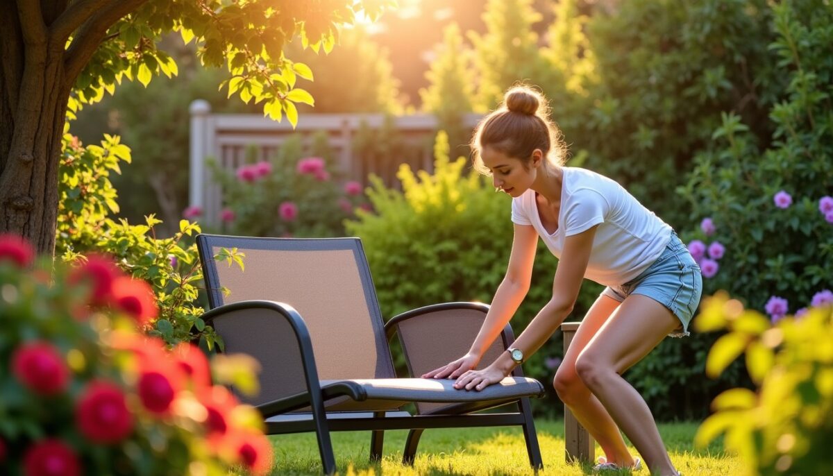 Guide pratique pour entretenir et nettoyer une chaise de jardin en textilène Guide pratique pour entretenir et nettoyer une chaise de jardin en textilène