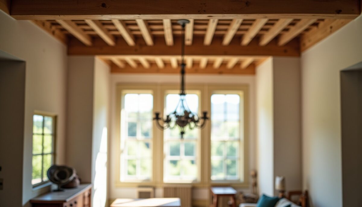 Découvrez la composition d’un plafond en lattis-plâtre et ses nombreux avantages
