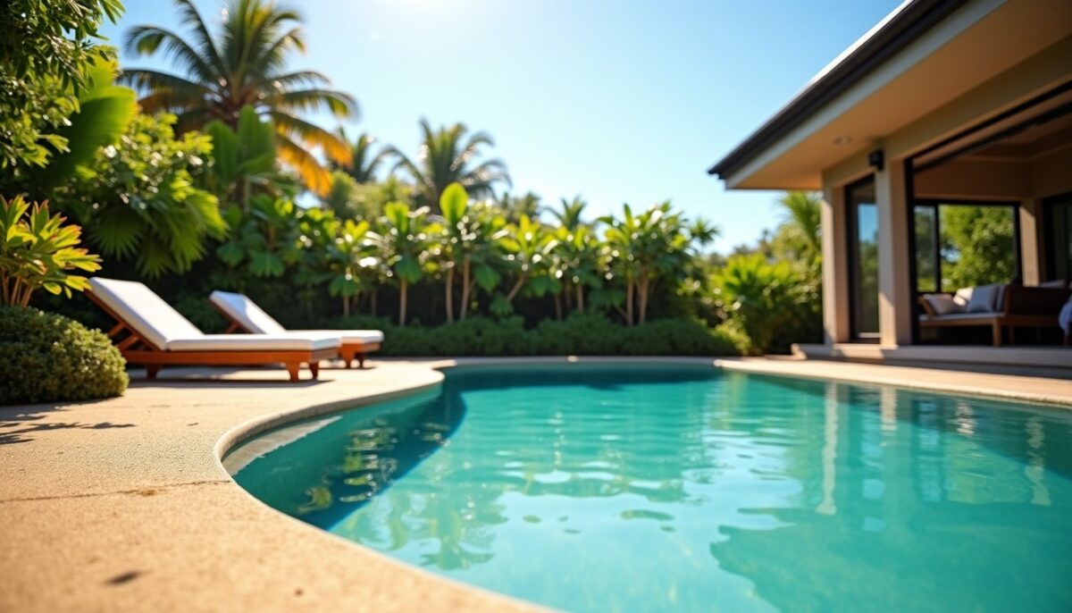 Piscine avec plage immergée : quels bénéfices et quels défis ?