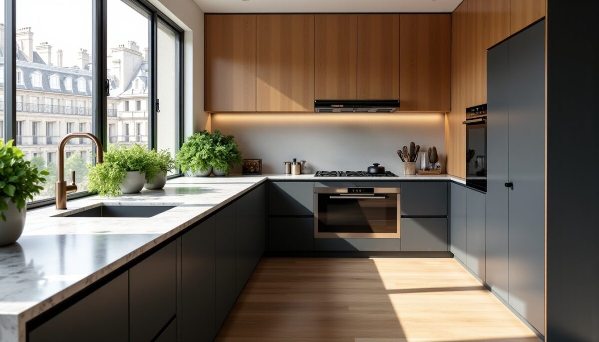 Cuisine de luxe à Paris : l'alliance parfaite du design italien et de l'innovation écologique