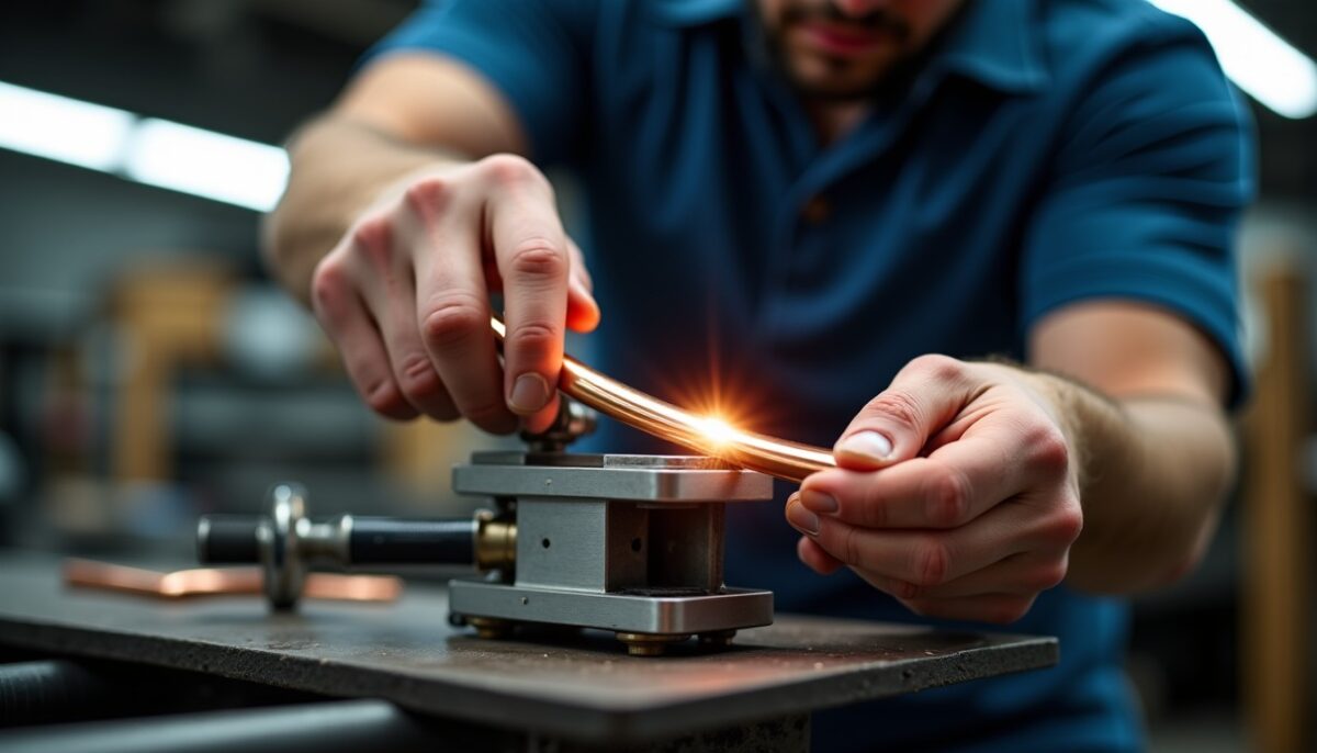 Techniques efficaces pour plier un tube en cuivre sans le déformer ni le fissurer Techniques efficaces pour plier un tube en cuivre sans le déformer ni le fissurer