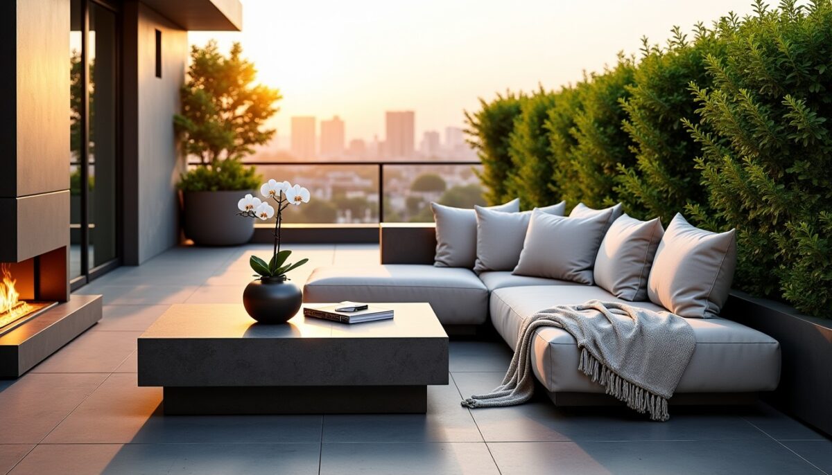 Idées de terrasses spectaculaires pour allier confort et élégance avec style Idées de terrasses spectaculaires pour allier confort et élégance avec style