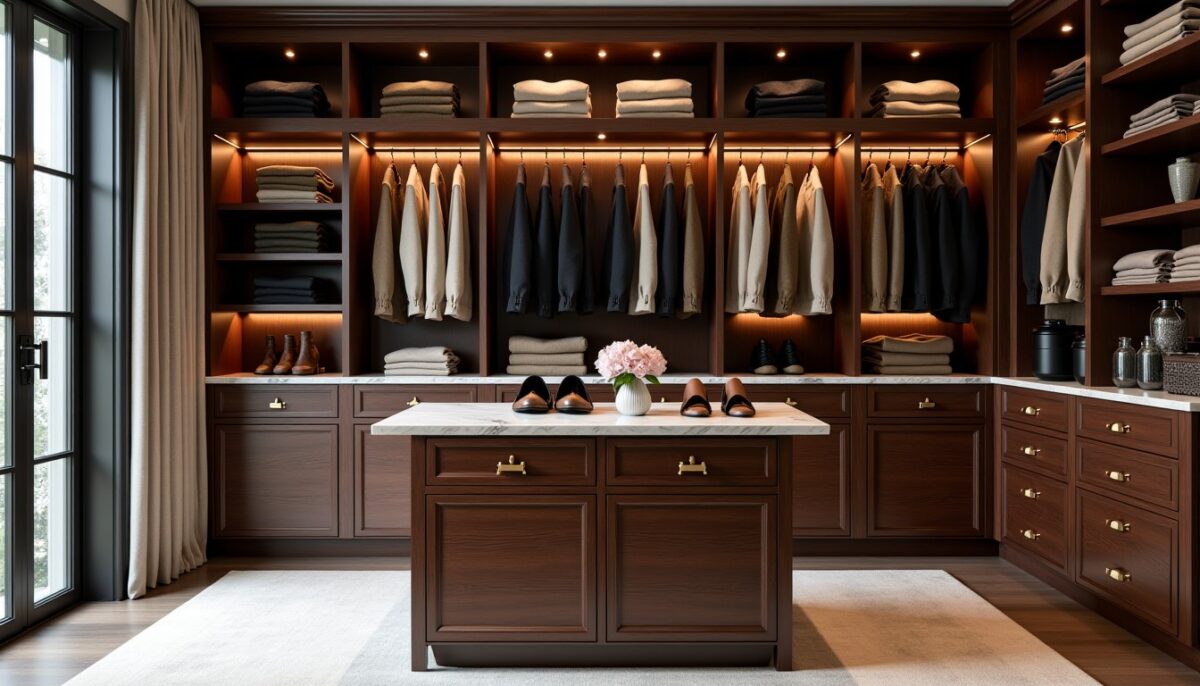 Concevoir un dressing sur mesure : astuces pour un espace élégant et fonctionnel Concevoir un dressing sur mesure : astuces pour un espace élégant et fonctionnel
