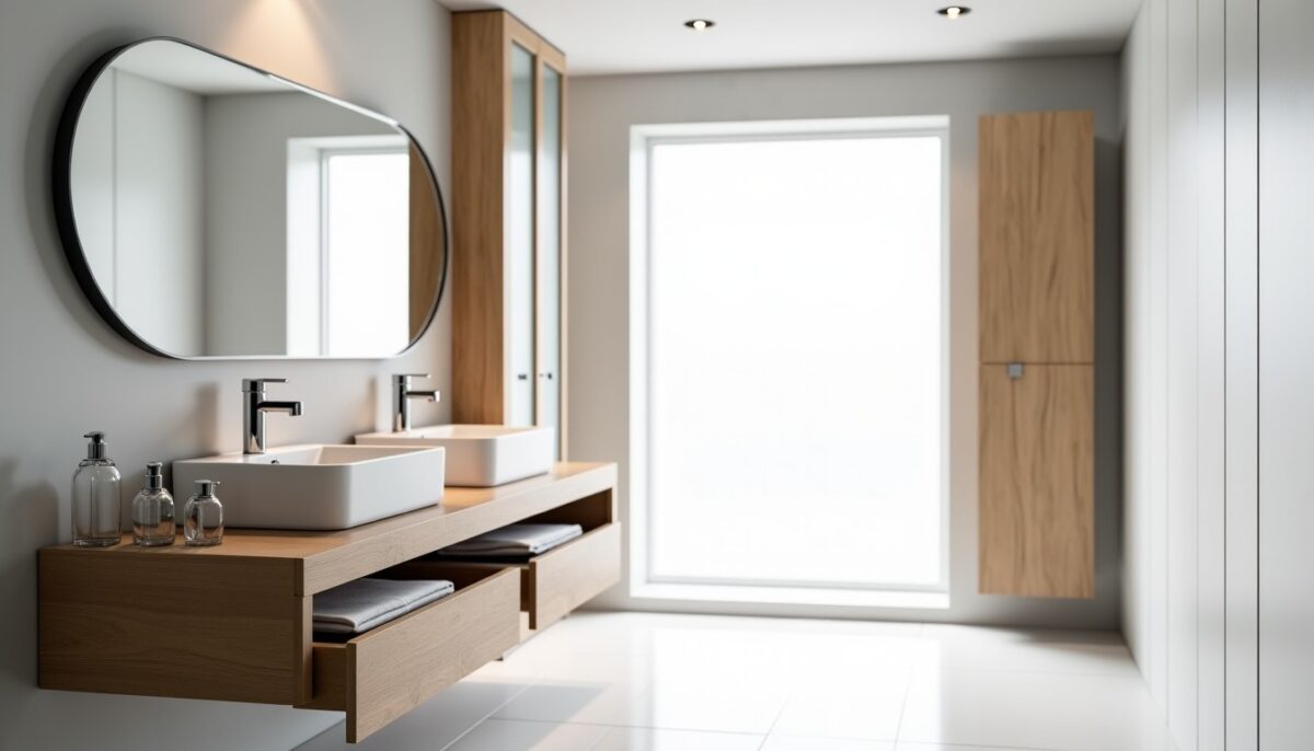 Astuces pour transformer chaque centimètre carré de votre salle de bains en un espace élégant et fonctionnel