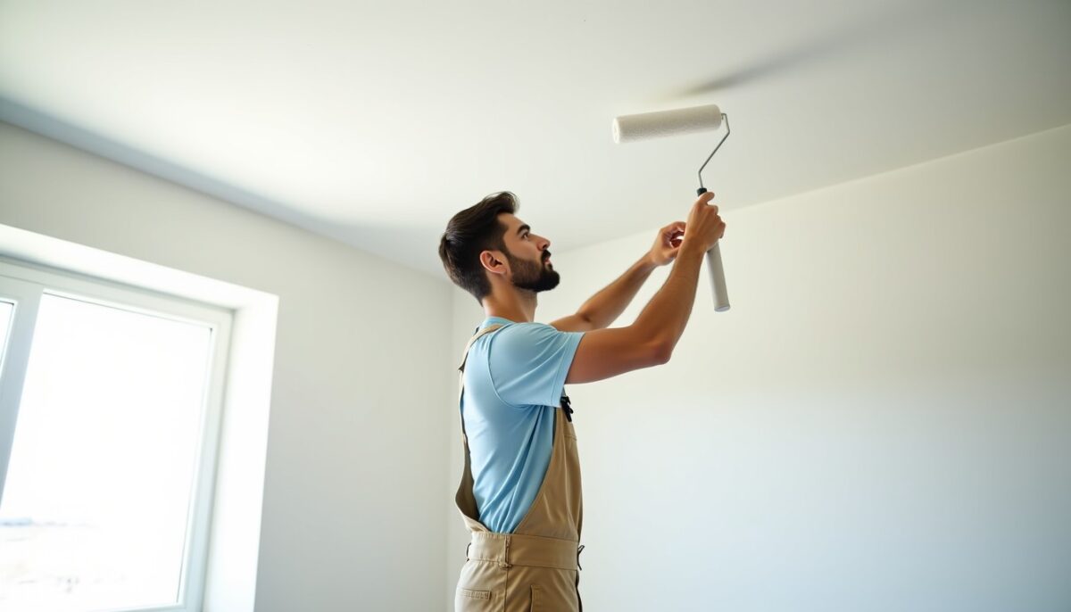 Les astuces incontournables pour peindre un plafond parfaitement sans traces Les astuces incontournables pour peindre un plafond parfaitement sans traces