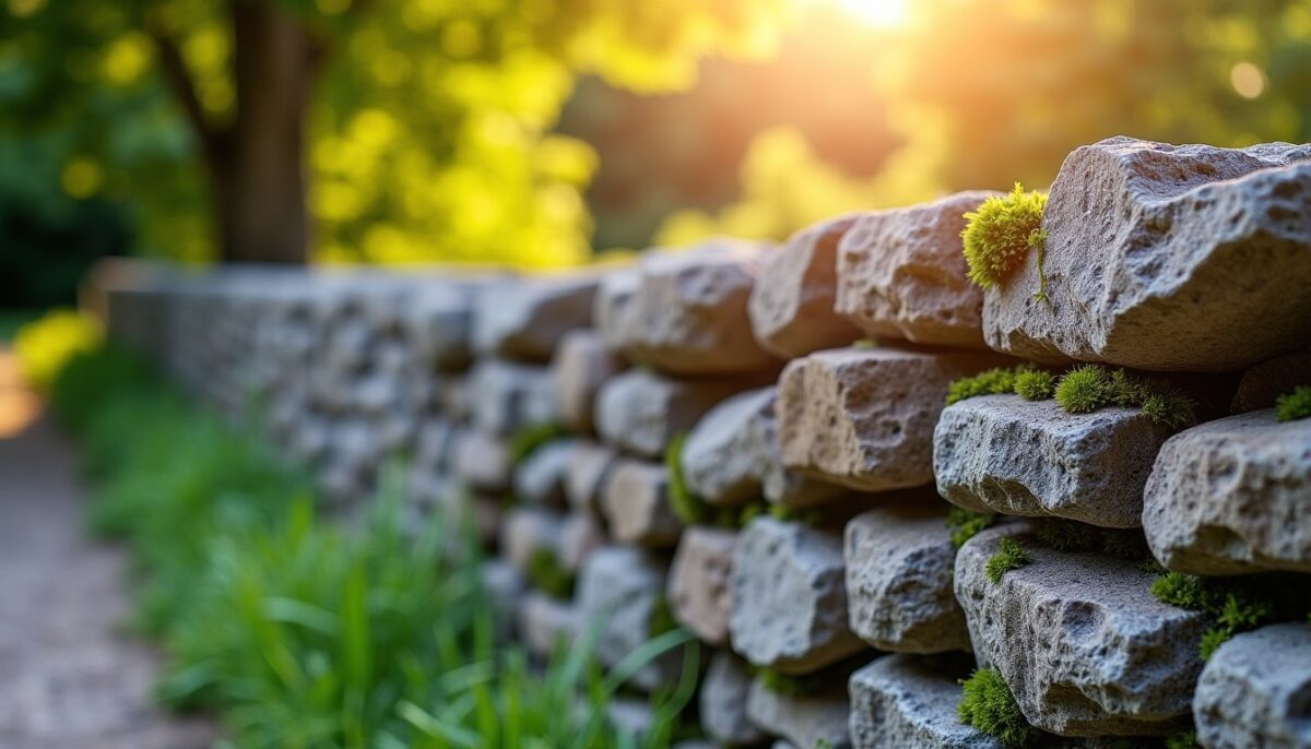 Les avantages de construire un mur en moellon : solidité, esthétique et durabilité
